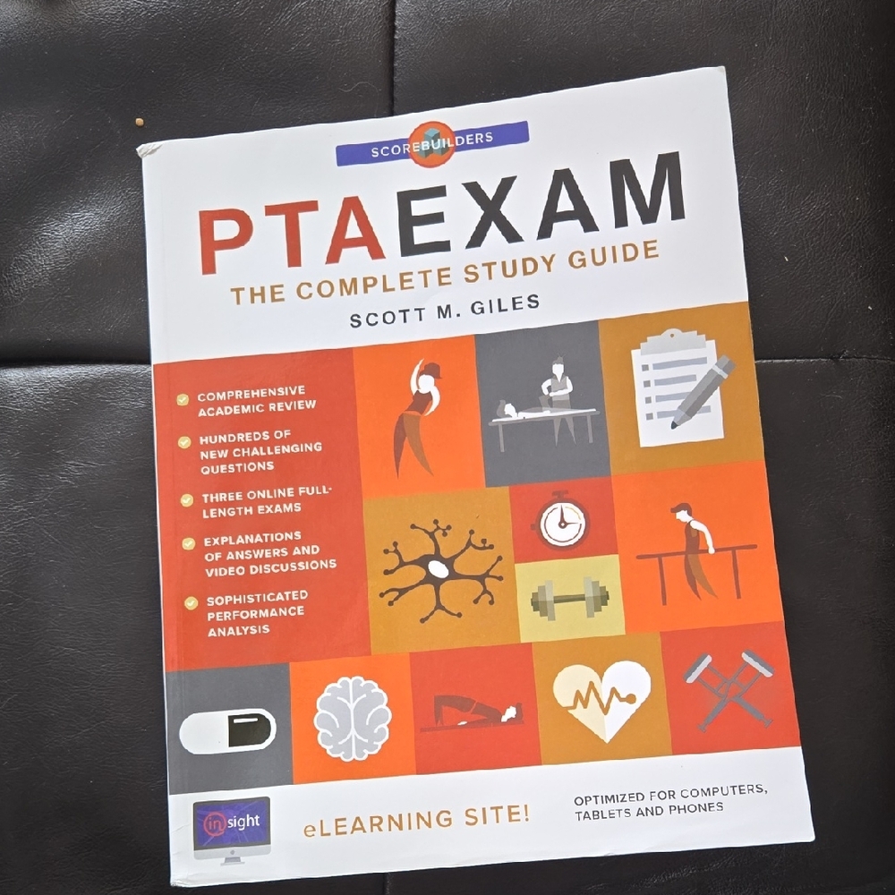 PTA Exam Study Guide by Scorebuilders Book